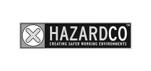 Hazard Co  Small BW transperent with Border